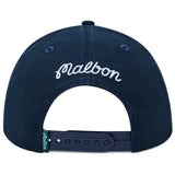 Malbon Golf Cap - Horizon Snapback - Midnight SS26