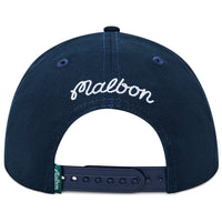 Malbon Golf Cap - Horizon Snapback - Midnight SS26