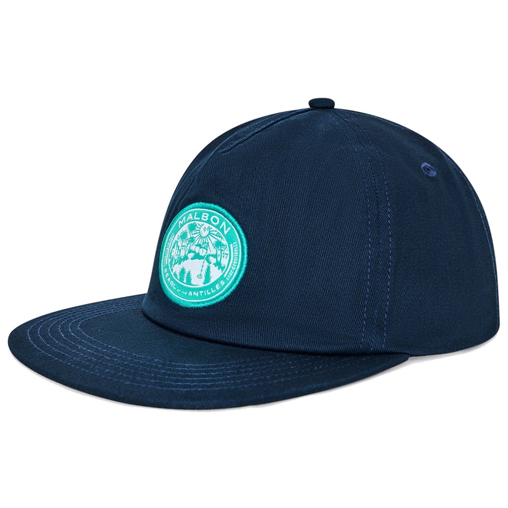 Malbon Golf Cap - Horizon Snapback - Midnight SS26