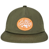 Malbon Golf Cap - Horizon Snapback - Olivine SS26