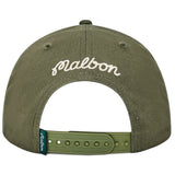 Malbon Golf Cap - Horizon Snapback - Olivine SS26
