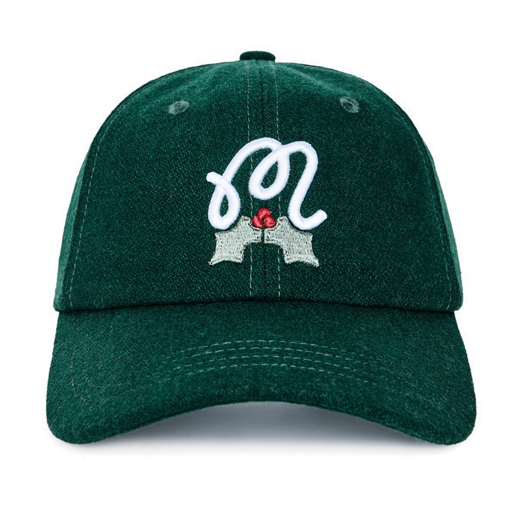Malbon Golf Cap - Mistleflow Dad Hat - Hunter Green HO25