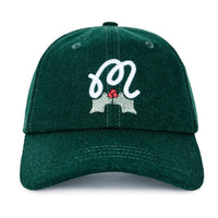 Malbon Golf Cap - Mistleflow Dad Hat - Hunter Green HO25