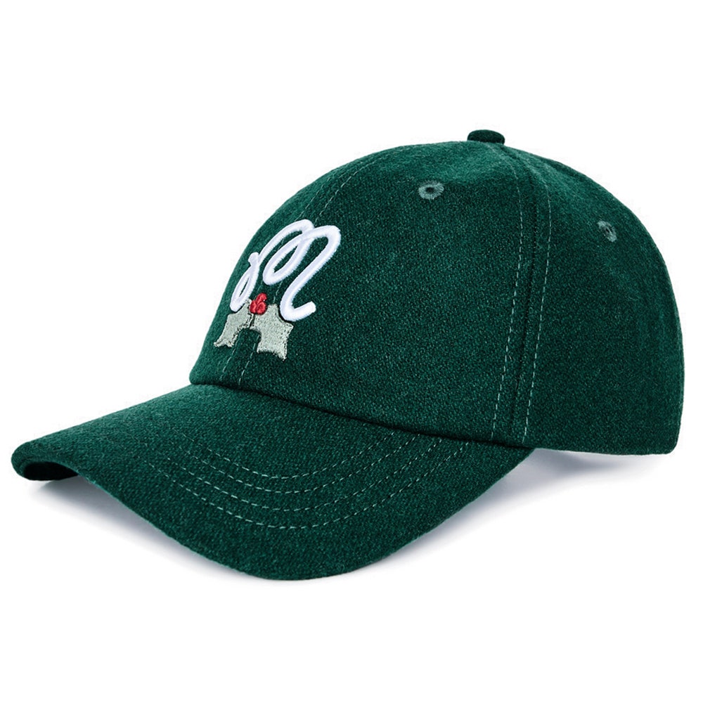 Malbon Golf Cap - Mistleflow Dad Hat - Hunter Green HO25