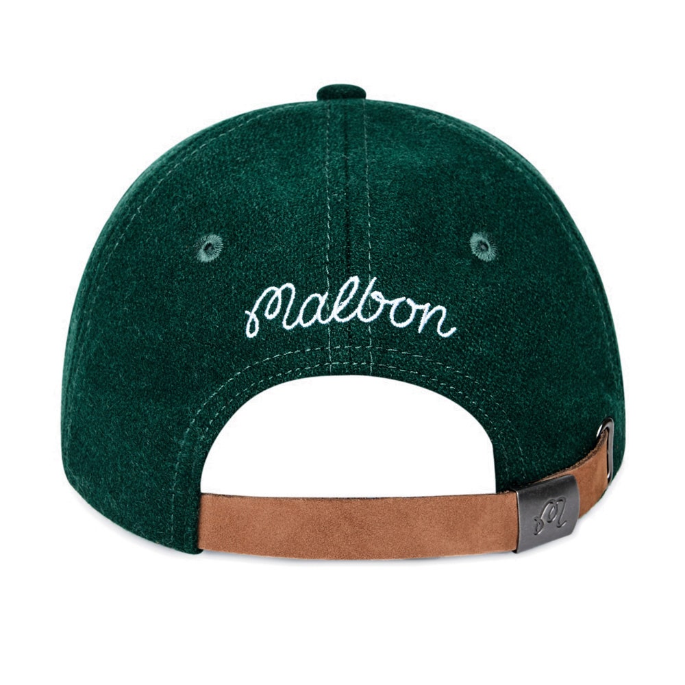 Malbon Golf Cap - Mistleflow Dad Hat - Hunter Green HO25