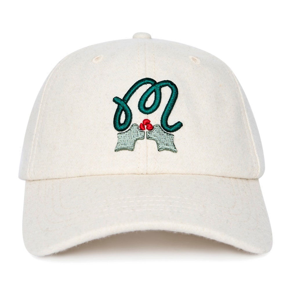 Malbon Golf Cap - Mistleflow Dad Hat - Ivory HO25