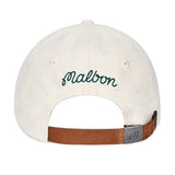 Malbon Golf Cap - Mistleflow Dad Hat - Ivory HO25