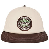 Malbon Golf Cap - Palmera Snapback - Cream SS26