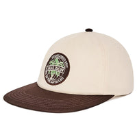 Malbon Golf Cap - Palmera Snapback - Cream SS26