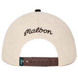 Malbon Golf Cap - Palmera Snapback - Cream SS26
