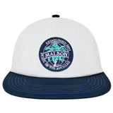 Malbon Golf Cap - Palmera Snapback - White SS26