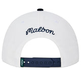 Malbon Golf Cap - Palmera Snapback - White SS26