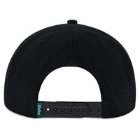 Malbon Golf Cap - Rooster Snapback - Black SU26