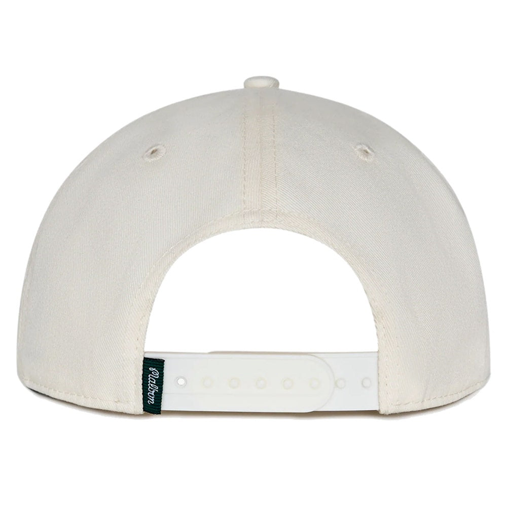 Malbon Golf Cap - Rooster Snapback - Cream SU26