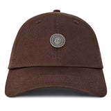 Malbon Golf Cap - Stamp Dad Hat - Brown SS26