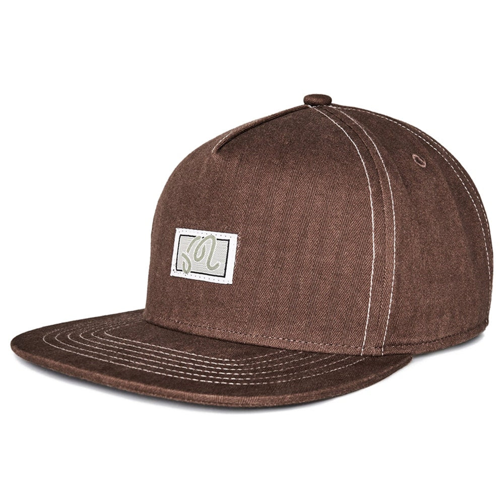 Malbon Golf Cap - Station Snapback - Carafe FA26