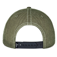 Malbon Golf Cap - Station Snapback - Military Green FA26