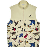 Malbon Golf Gilet - Birds Of Georgia Vest - Bird Print SS26