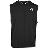 Malbon Golf Gilet - Evergreen M Icon Vest - Black SS25