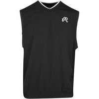 Malbon Golf Gilet - Evergreen M Icon Vest - Black SS25