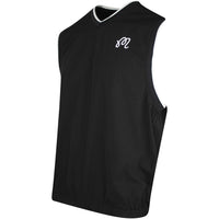 Malbon Golf Gilet - Evergreen M Icon Vest - Black SS25