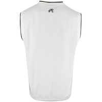 Malbon Golf Gilet - Evergreen M Icon Vest - White SS25