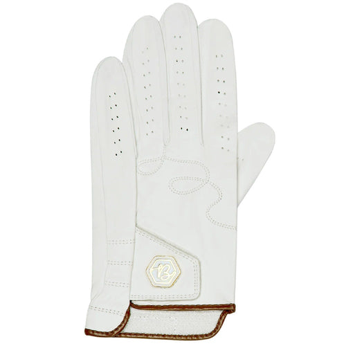 Malbon Golf Glove - Bettinardi Tour Leather - Egret SU26