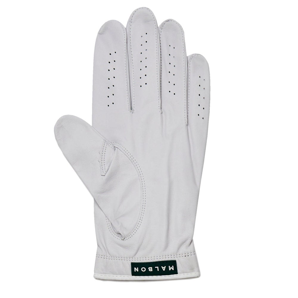 Malbon Golf Glove - Buckets Glove - White SS26