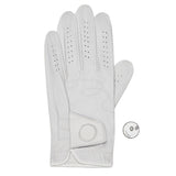 Malbon Golf Glove - Buckets Glove - White SS26