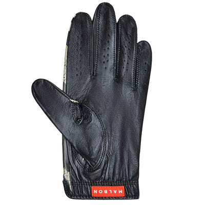 Malbon Golf Glove - Tour Divot Camo Glove - Bark Camo SS26
