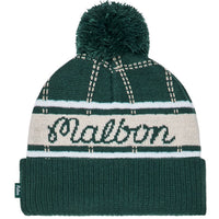 Malbon Golf Hat - Holden Pom Beanie - Hunter Green HO25
