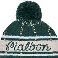 Malbon Golf Hat - Holden Pom Beanie - Hunter Green HO25
