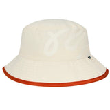 Malbon Golf Hat - Ripstop Bucket Hat - Cream SS26