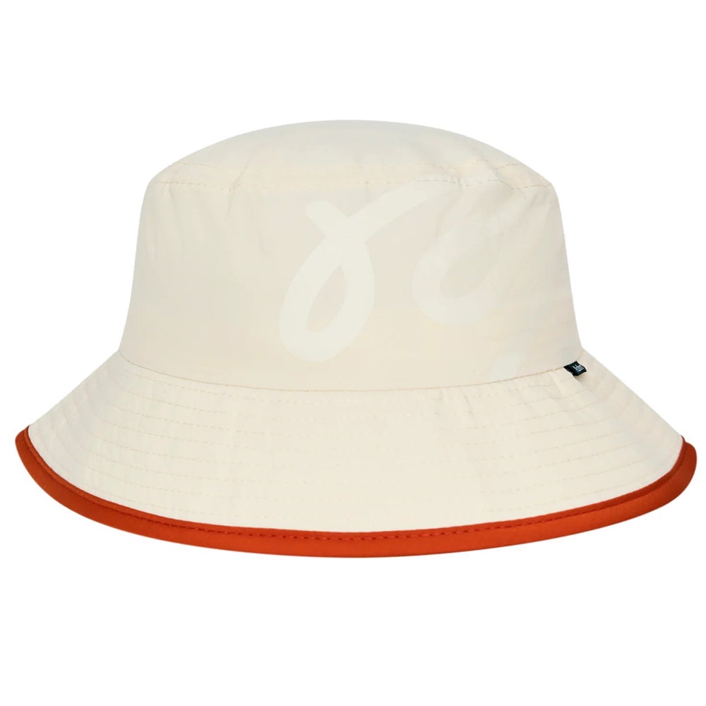 Malbon Golf Hat - Ripstop Bucket Hat - Cream SS26