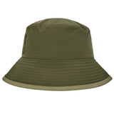 Malbon Golf Hat - Ripstop Bucket Hat - Dark Olive SS26