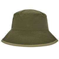 Malbon Golf Hat - Ripstop Bucket Hat - Dark Olive SS26