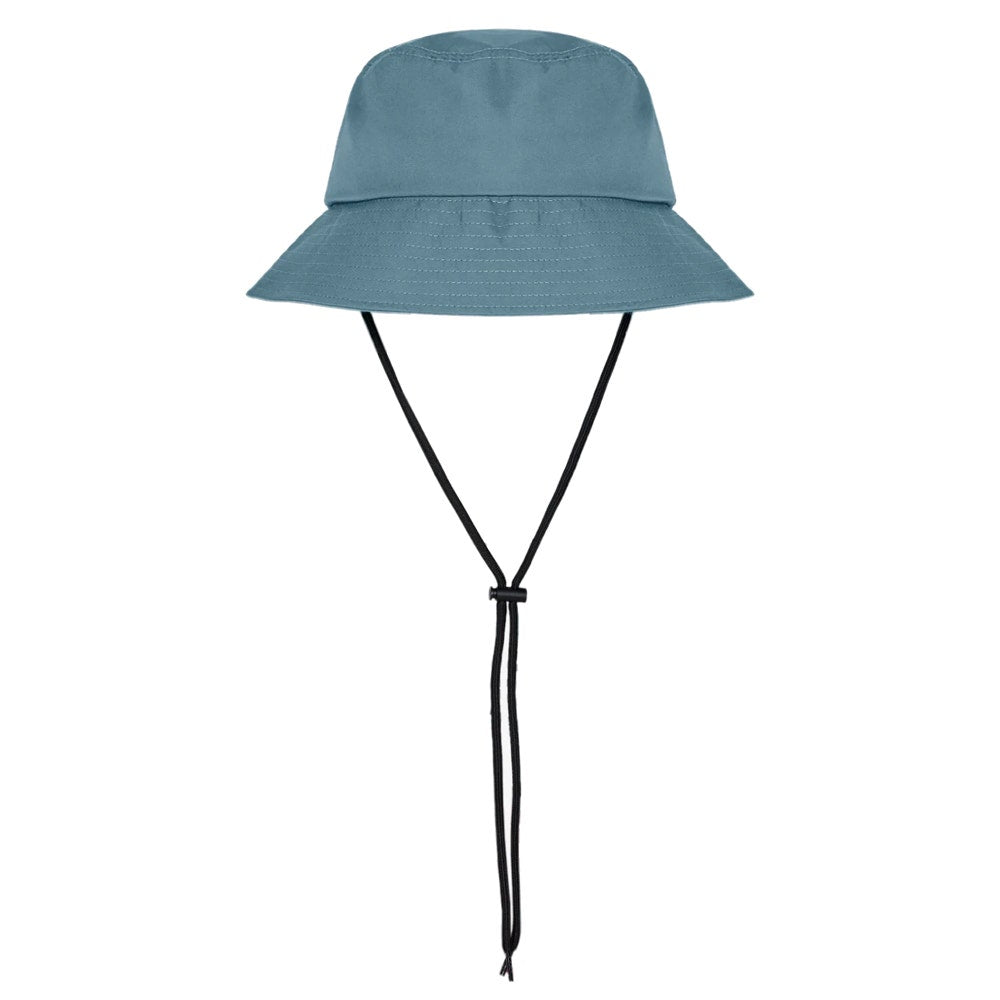 Malbon Golf Hat - Script Logo Bucket - Aegean Blue SU26