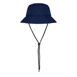Malbon Golf Hat - Script Logo Bucket - Navy FA25