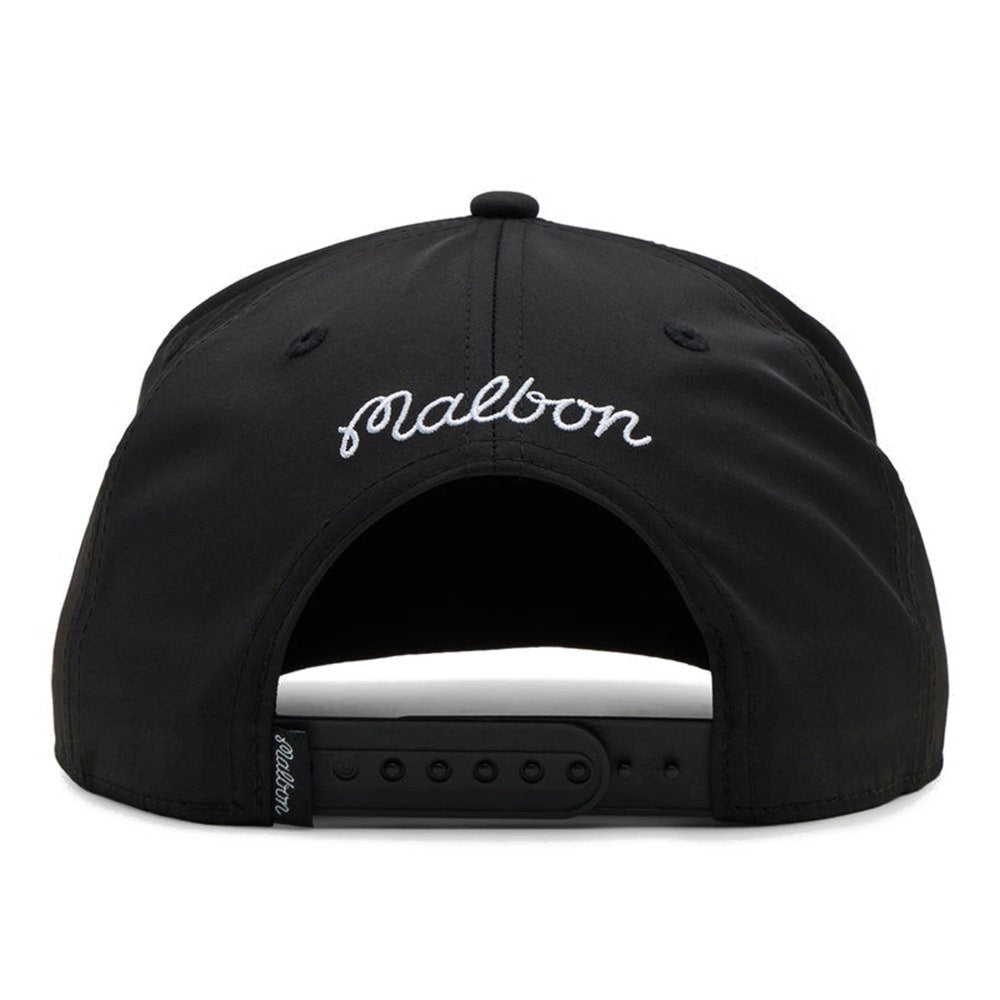 Malbon Golf Hat - Tiger Buckets Rope Hat - Black SS26
