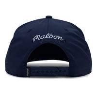 Malbon Golf Hat - Tiger Buckets Rope Hat - Navy SS26