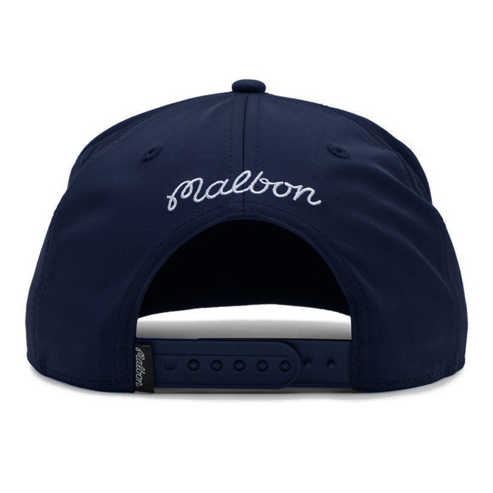 Malbon Golf Hat - Tiger Buckets Rope Hat - Navy SS26