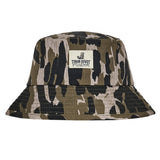 Malbon Golf Hat - Tour Divot Camo Bucket Hat - Bark Camo SS26