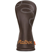 Malbon Golf Headcover - Antilles Wood - Brown SS26