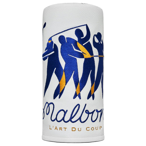 Malbon Golf Headcover - Matisse Driver - White SS25