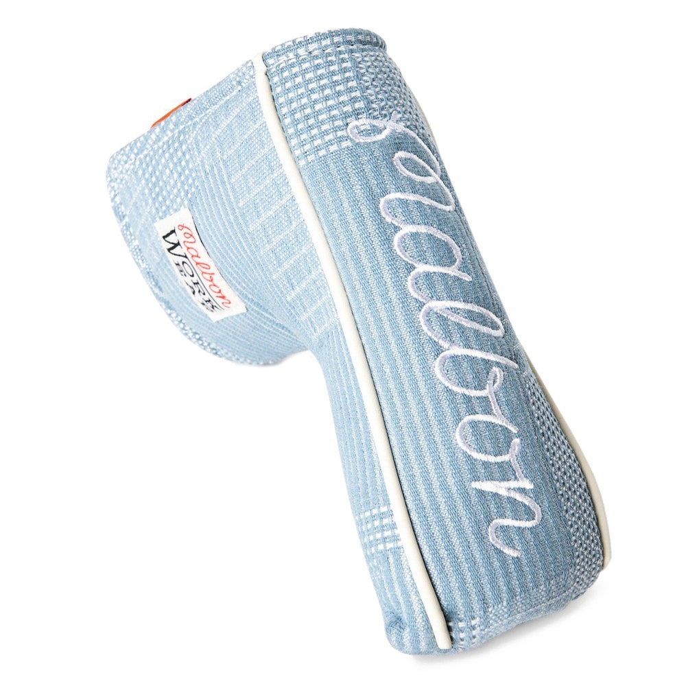 Malbon Golf Headcover - Reform Blade - Denim FA26