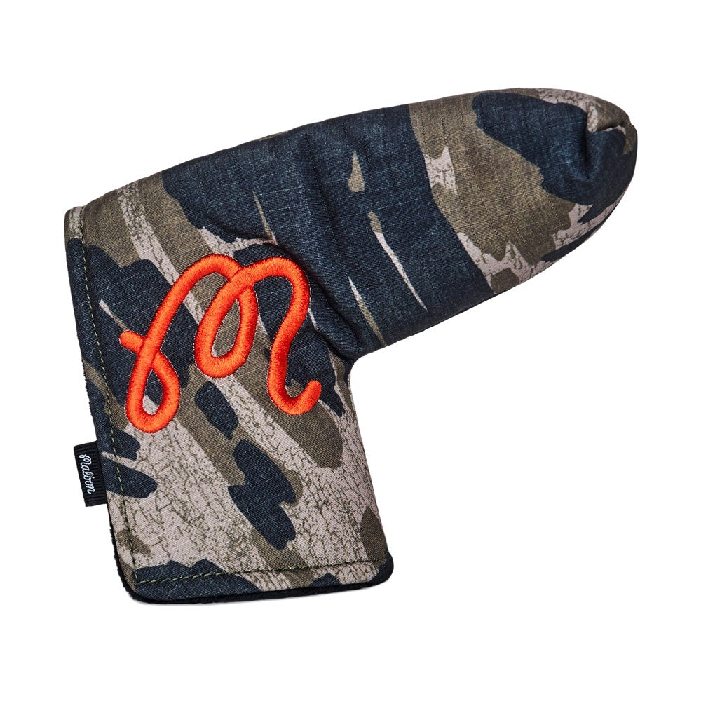 Malbon Golf Headcover - Tour Divot Camo Blade - Bark Camo SS26