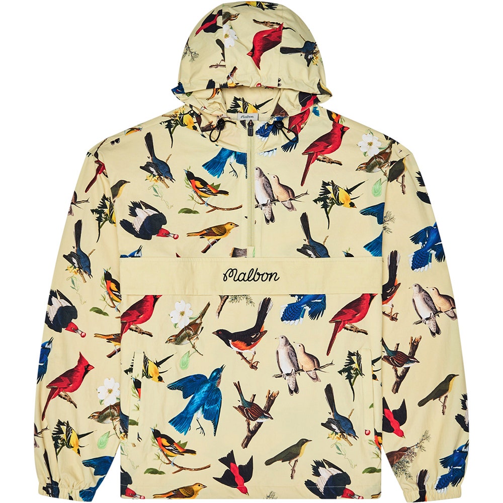 Malbon Golf Jacket - Birds Of Georgia Ridge Jkt - Bird Print SS26