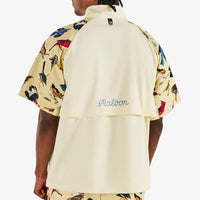 Malbon Golf Jacket - Blue Jay Windshirt - Soft Yellow SS26