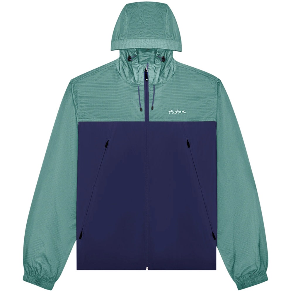 Malbon Golf Jacket - Caribe Jkt - Marine Green - Midnight SS26