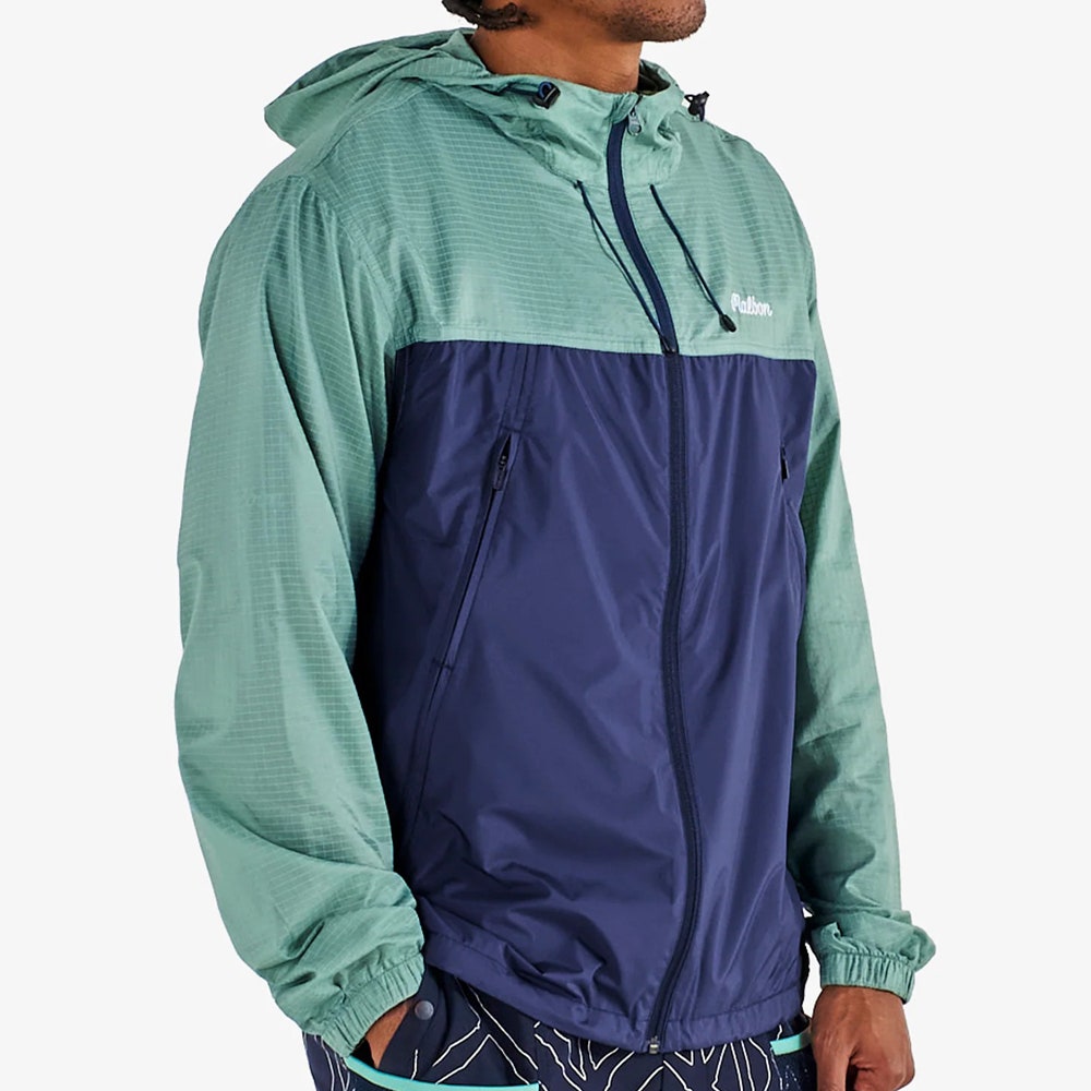 Malbon Golf Jacket - Caribe Jkt - Marine Green - Midnight SS26